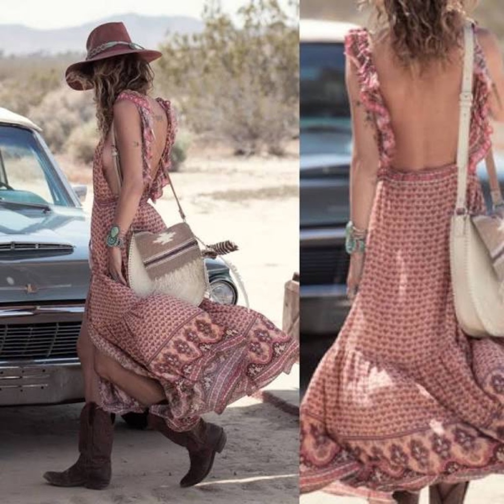 Spell Dresses | Rare Vintage Sunset Road Gown M